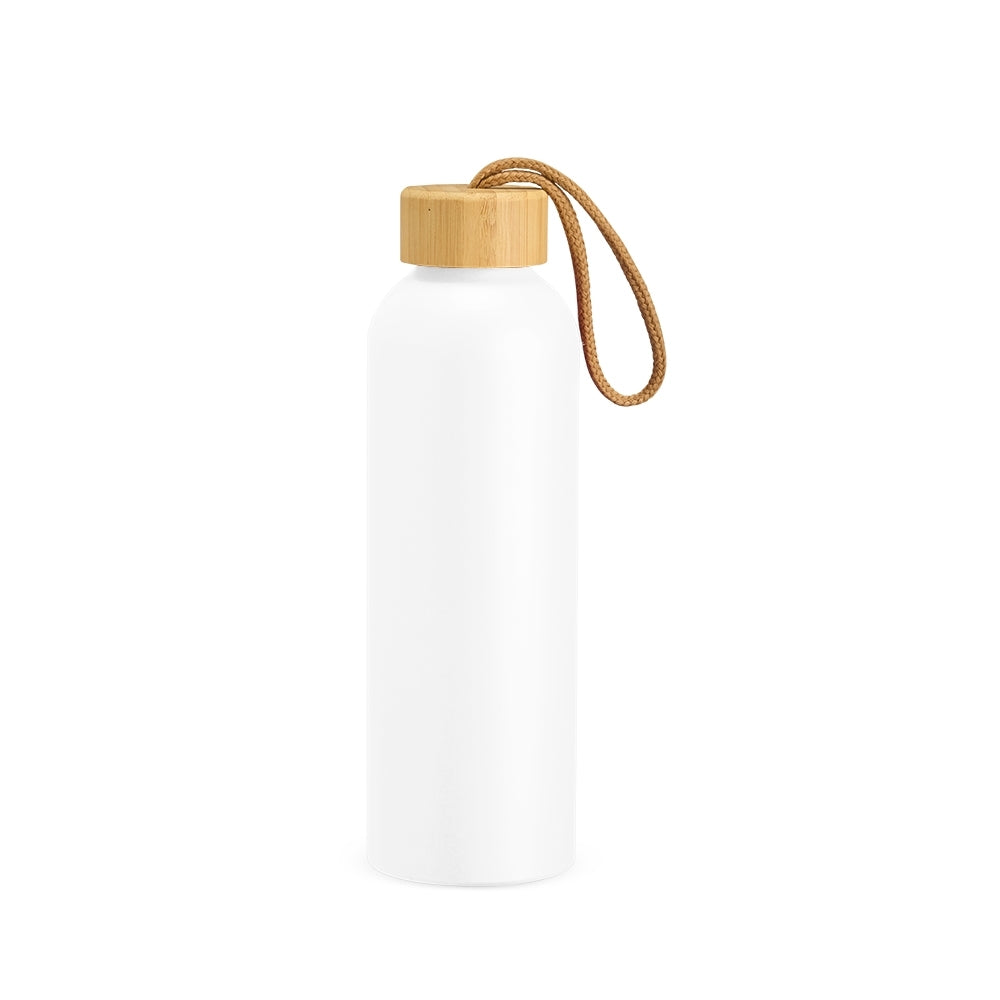 Garrafa Térmica com Tampa em Bambu - 800ml