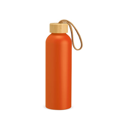 Garrafa Térmica com Tampa em Bambu - 800ml