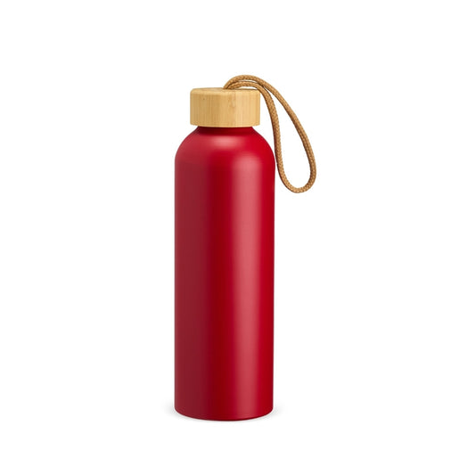 Garrafa Térmica com Tampa em Bambu - 800ml