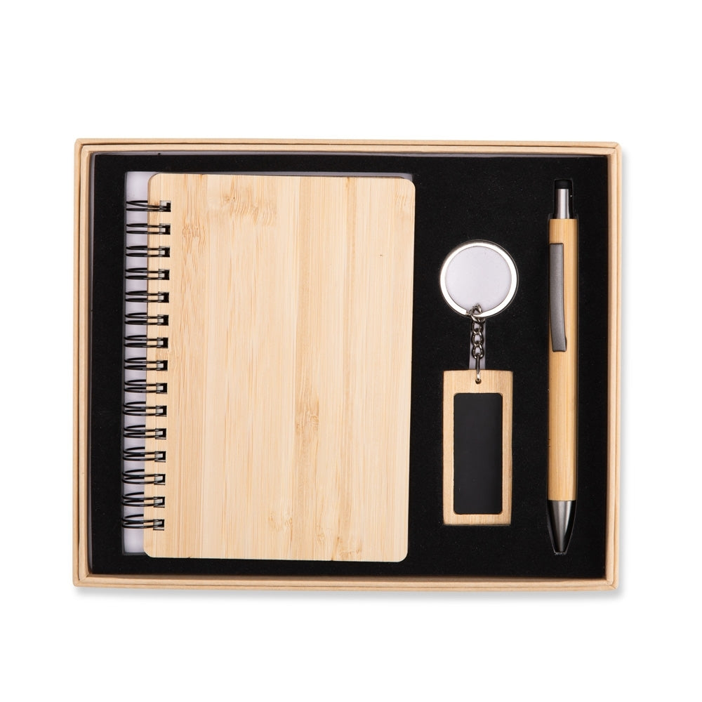 Kit Executivo Ecológico em Bambu