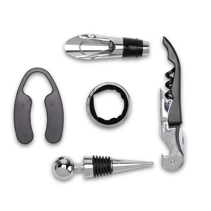 Livro Kit Vinho 5 Peças